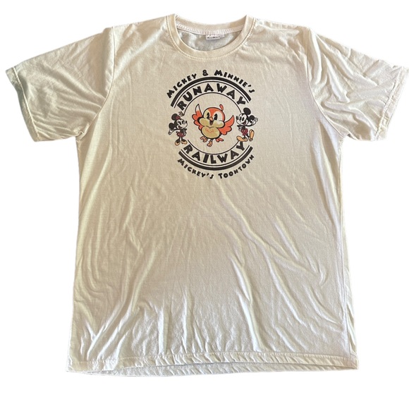 Disney Mickey & Minnie Runaway Railway Graphic T-shirt size XL - Picture 5 of 8